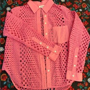 Heartloom Pink Eyelet Women’s Shirt